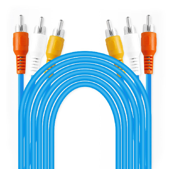 astrum 3 RCA AUDIO/VIDEO CABLE, 5.0MTR